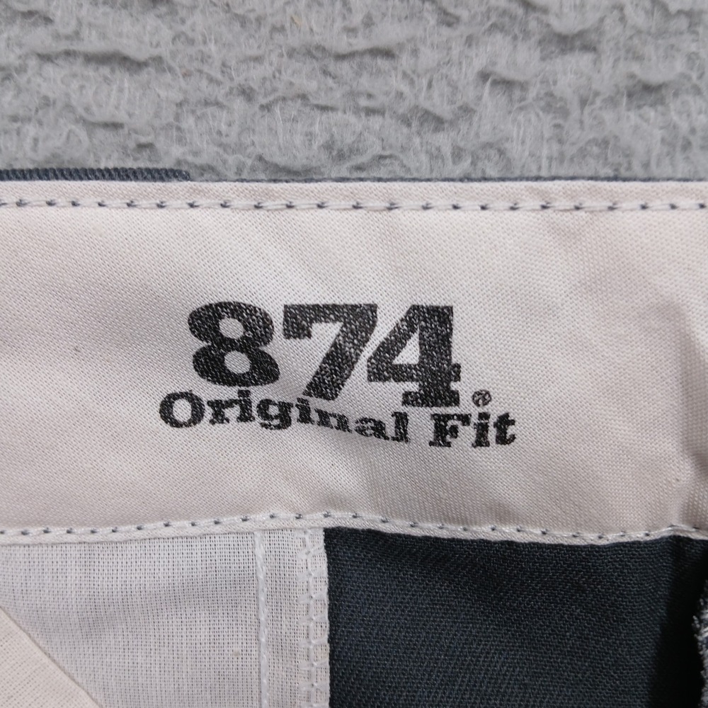 Dickies Men's 38x29 Gray Work Pants Original Fit 874 Style - Picture 5 of 9